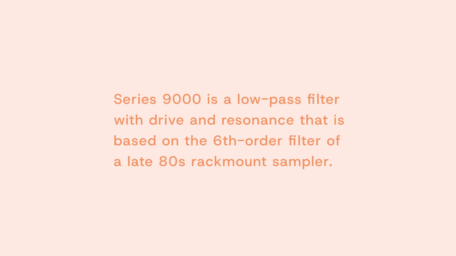 Series 9000